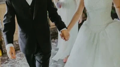 Ünlü çift geçtiğimiz hafta sonu evlendi.