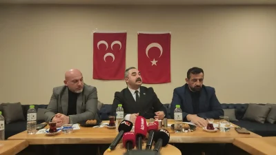 MHP Sancaktepe İlçe Başkanı Hakan Şahinoğlu, yerel basın temsilcileriyle gerçekleştirdiği