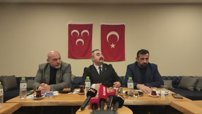 MHP Sancaktepe İlçe Başkanı Hakan Şahinoğlu, yerel basın temsilcileriyle gerçekleştirdiği