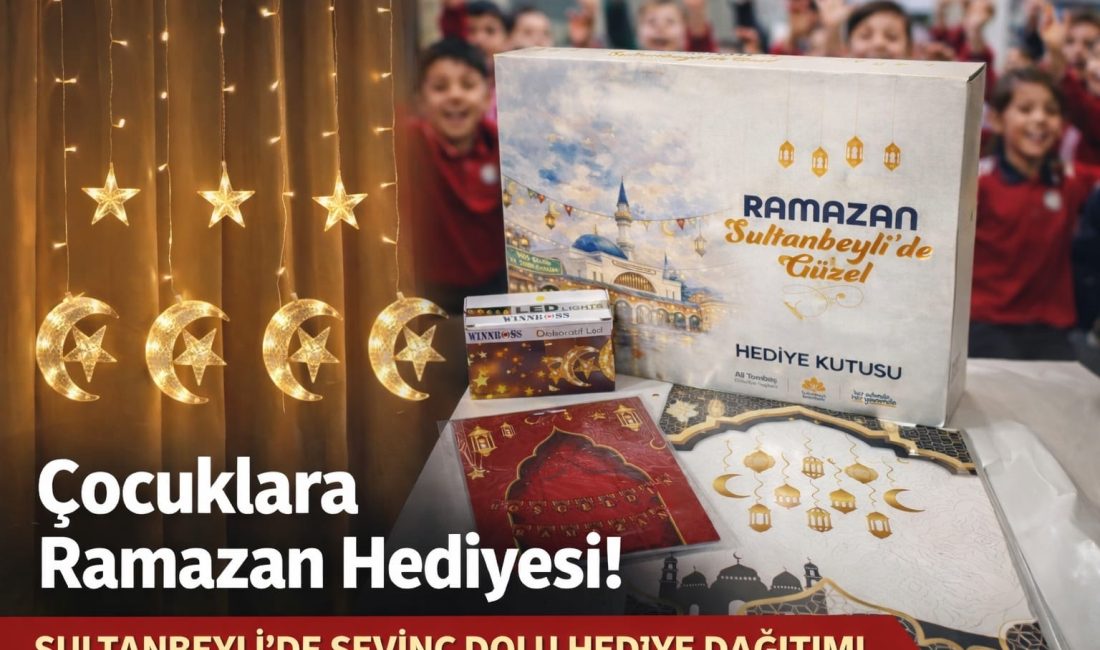 Sultanbeyli’de Ramazan ayının manevi atmosferi bu yıl okullarda yaşanan sürprizlerle