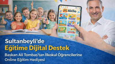 Sultanbeyli Belediye Başkanı Ali Tombaş, ilçedeki ilkokul öğrencilerine yönelik önemli