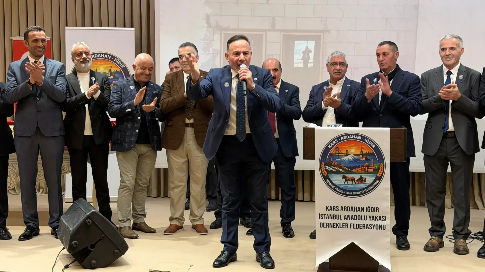 Kars Ardahan Iğdır Federasyonu’ndan Sultanbeyli’de Büyük Kaz Gecesi Programı