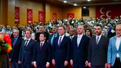 Milliyetçi Hareket Partisi (MHP) Çekmeköy İlçe Teşkilatı, muazzam bir coşku