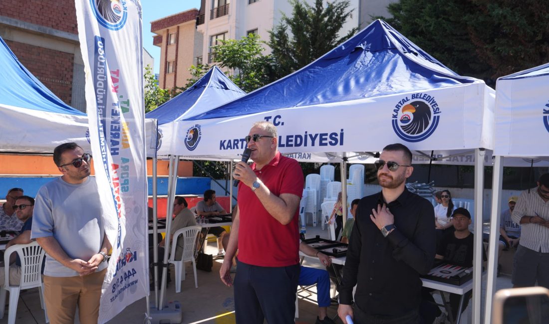 Kartal Belediyesi ve Türkiye Tavla Federasyonu iş birliğiyle düzenlenen 3.
