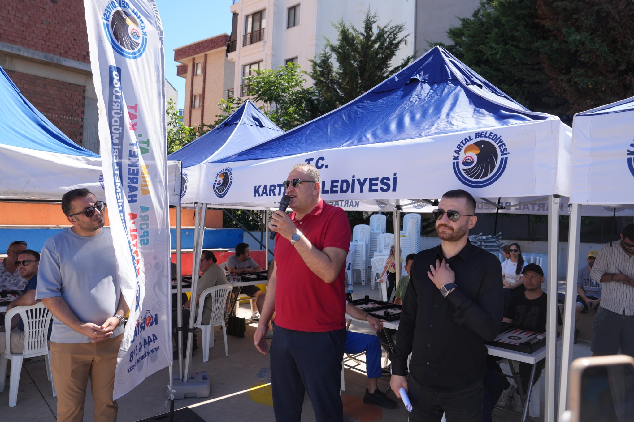 Kartal Belediyesi ve Türkiye Tavla Federasyonu iş birliğiyle düzenlenen 3.