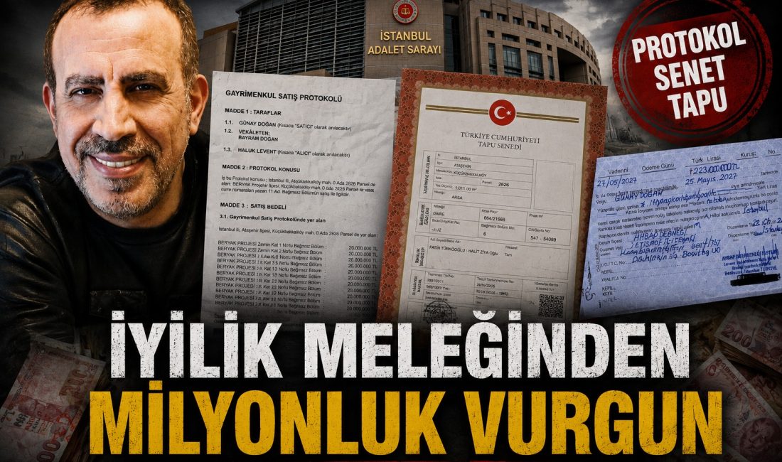​Ahbap Kaşeli, Haluk Levent İmzalı Milyonluk Emlak Çarkı