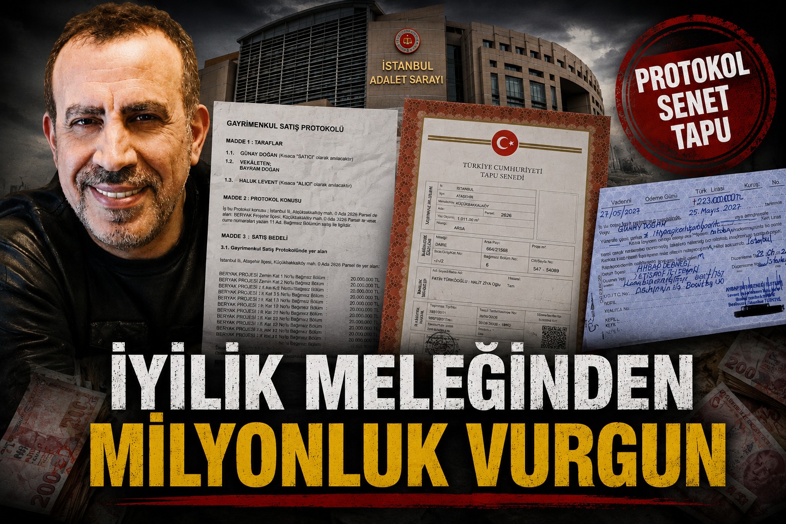 ​Ahbap Kaşeli, Haluk Levent İmzalı Milyonluk Emlak Çarkı