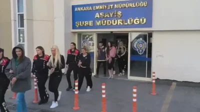 Kızılcahamam Cumhuriyet Başsavcılığı koordinesinde yürütülen operasyonda, aralarında Tuğba Ekinci'nin de