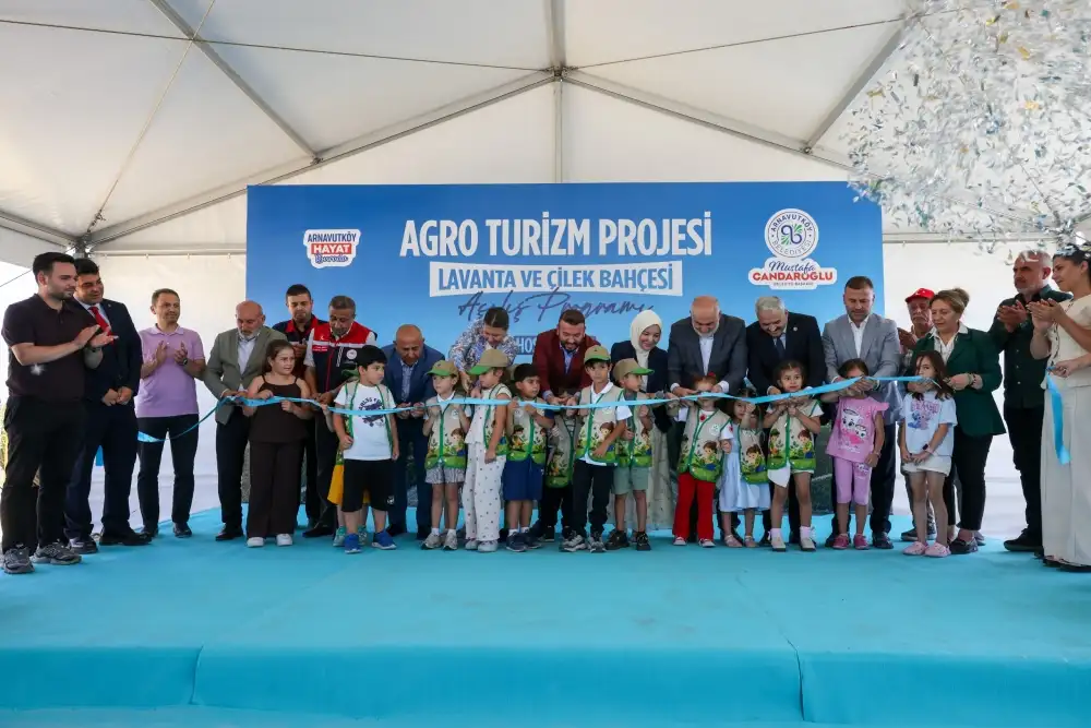 Arnavutköy Belediyesi tarafından Dursunköy'de kurulan 60 bin metrekarelik Agro Turizm