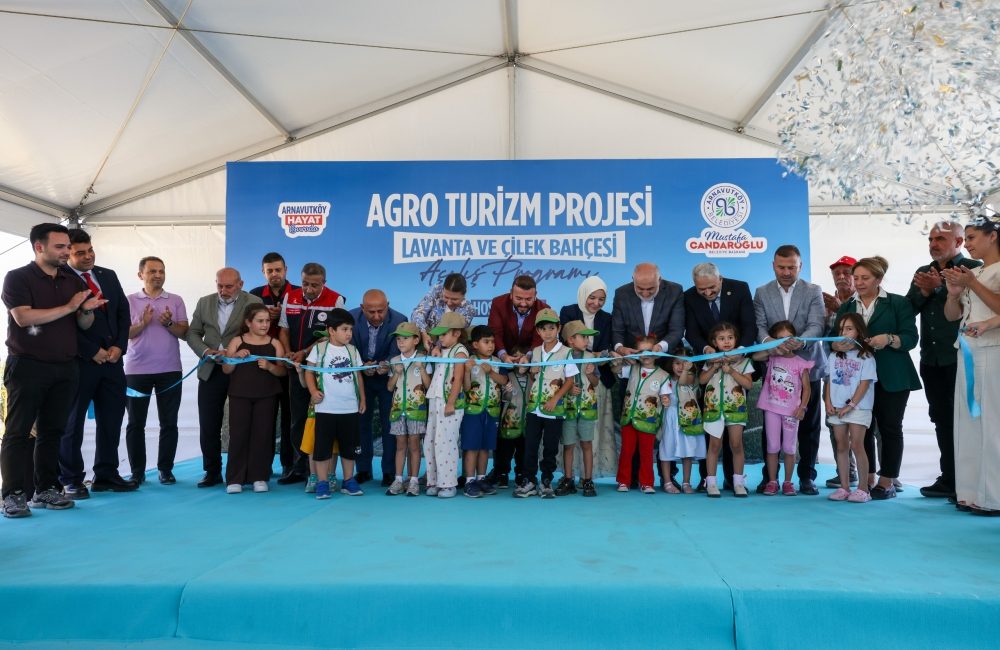 Dursunköy’de 60 bin m² alanda kurulan Agro Turizm Projesi kapılarını