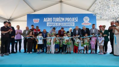 Dursunköy’de 60 bin m² alanda kurulan Agro Turizm Projesi kapılarını