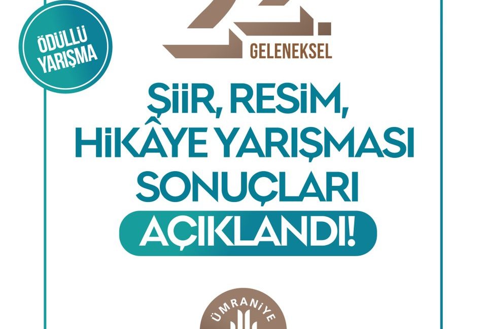 Ümraniye Belediyesi tarafından sanat ve edebiyat alanında 22 yıldır düzenlenen