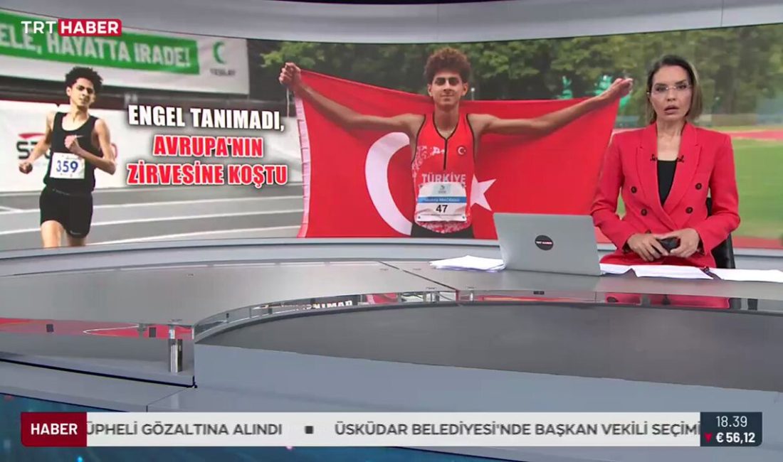 Ümraniye Belediyesi, Avrupa Şampiyonu milli sporcu Mustafa Abacıoğlu'nun azim dolu