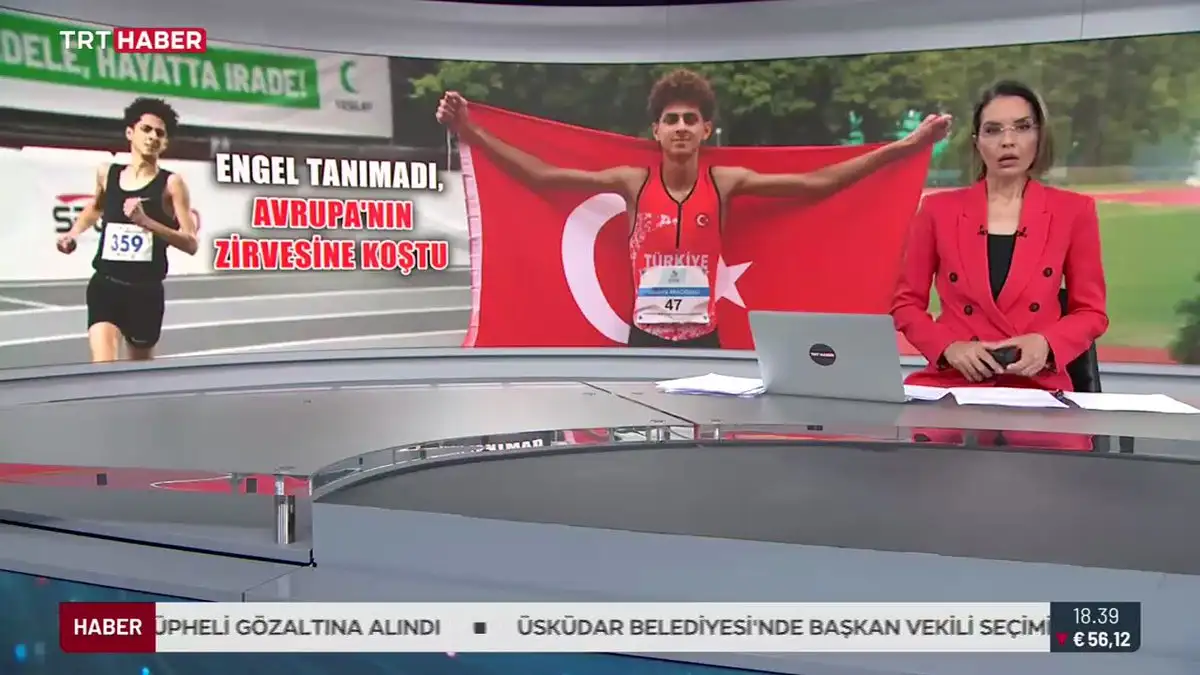 Ümraniye Belediyesi, Avrupa Şampiyonu milli sporcu Mustafa Abacıoğlu'nun azim dolu