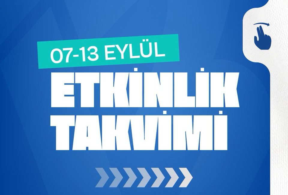 Tuzla Belediyesi, 7-13 Eylül tarihleri arasında ilçe sakinleri için çeşitli
