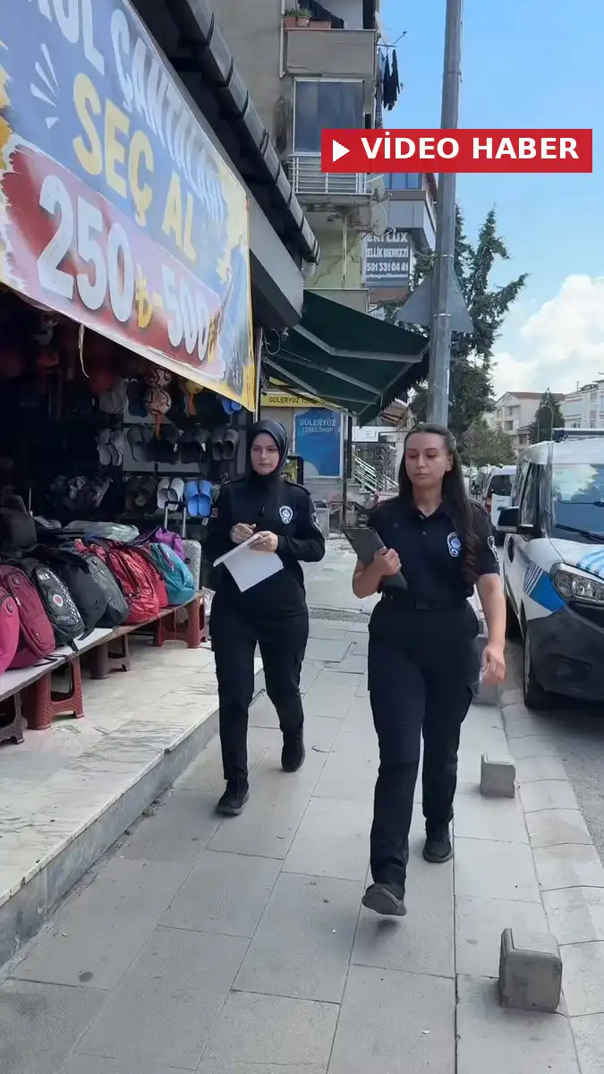 Pendik Belediyesi zabıta ekipleri, yeni eğitim öğretim yılı öncesinde ilçe
