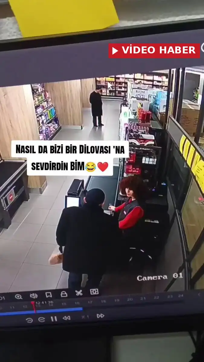 Kocaeli'de markette kasiyerlik yapan genç kız ile mahallesinden tanıdığı yaşlı
