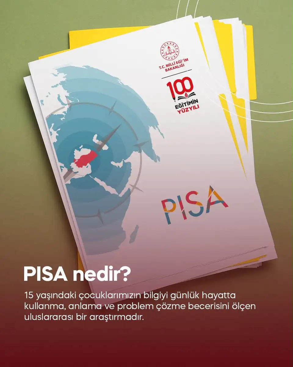 Türkiye, PISA 2025 araştırmasında fen bilimleri, okuma becerileri ve matematik