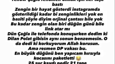 Magazin gündeminde Çağla Öz hakkında öne sürülen şok iddialar dikkat
