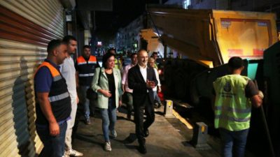 Eyüpsultan Belediyesi tarafından başlatılan asfalt seferberliği kapsamında İslambey Caddesi'nde altyapı