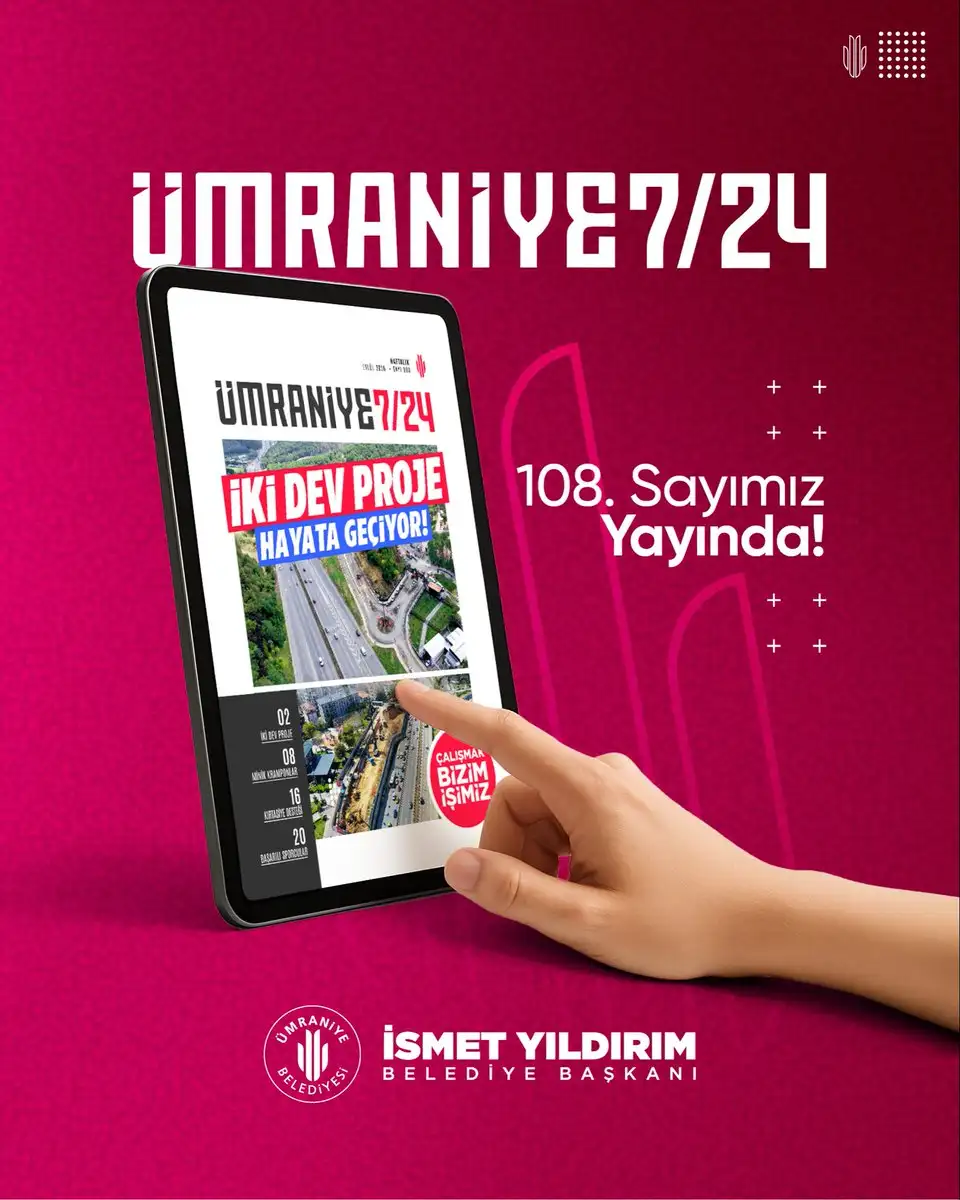 Ümraniye Belediyesi, iki dev projenin hayata geçirildiğini, altyapı çalışmalarının sürdüğünü
