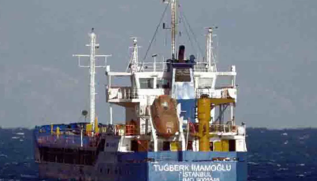 Marmara Denizi'nde batan Tuğberk İmamoğlu gemisinin enkazı 720 metre derinlikte