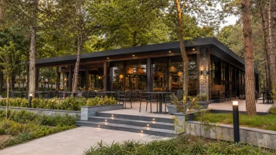 Fetih Korusu’ndaki yeni restoran açıldı. 500 m² alanda hizmet veren