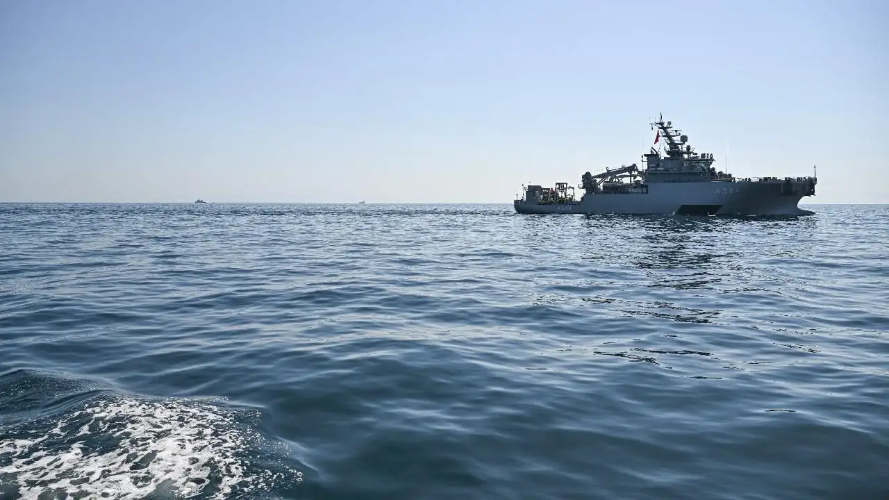 İstanbul Silivri açıklarında batan geminin enkazı 720 metre derinlikte tespit