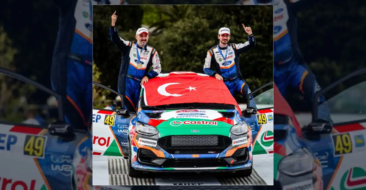 Milli sporcumuz Ali Türkkan, 2026 FIA Gençler Dünya Ralli Şampiyonası'nda