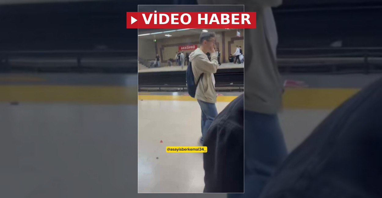 Ankara Metro Durağında Kavga Çıktı