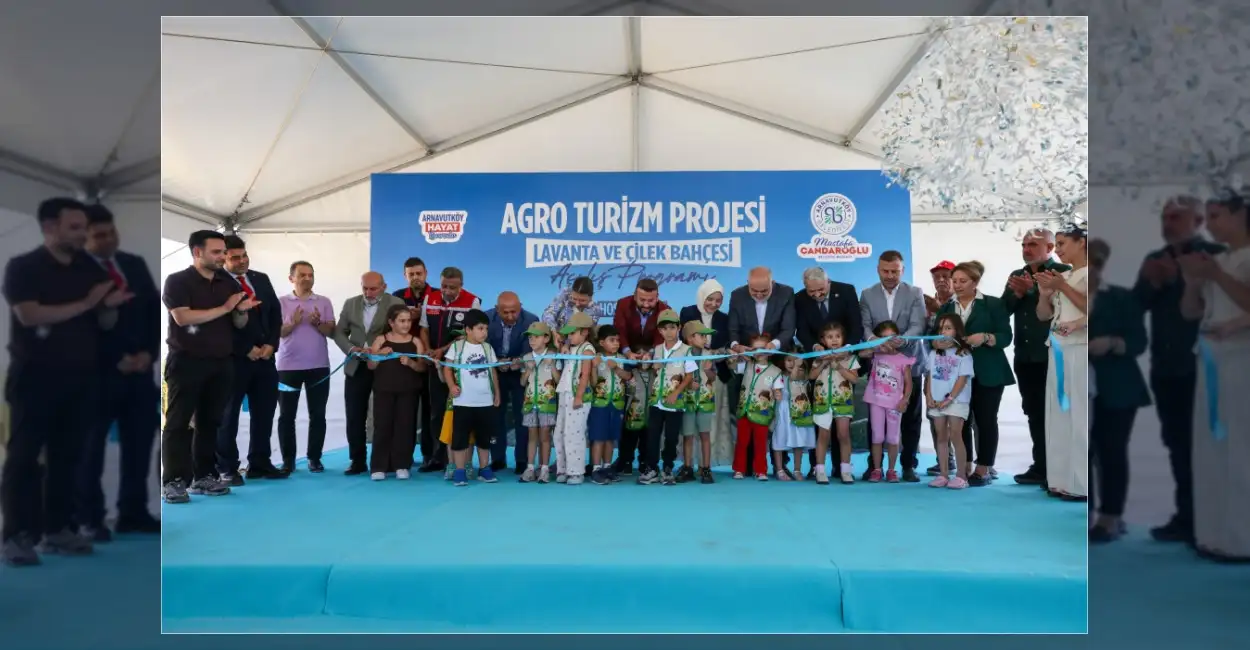 Arnavutköy’de 60 Dönümlük Agro Turizm Projesi Kapılarını Açtı