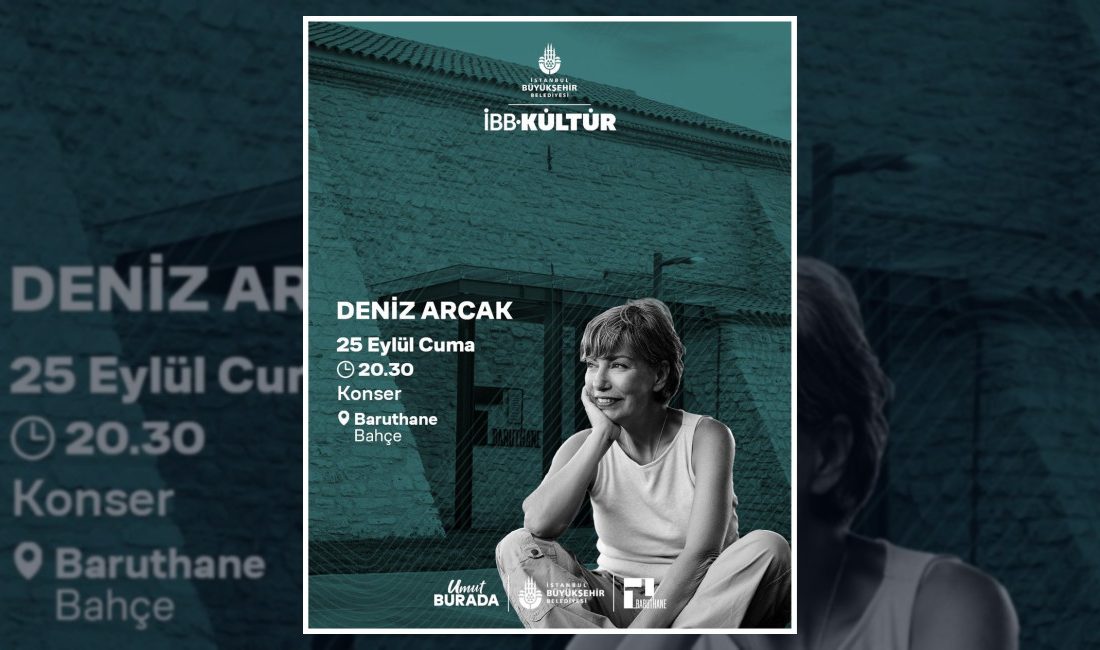 Tarihi Baruthane, Deniz Arcak konseriyle müzikseverleri ağırlıyor. Ücretsiz etkinlik biletleri