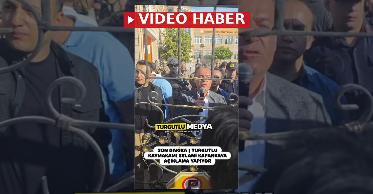 Turgutlu Kaymakamı Selami Kapankaya, ilçede gerçekleşen saldırı olayına ilişkin resmi