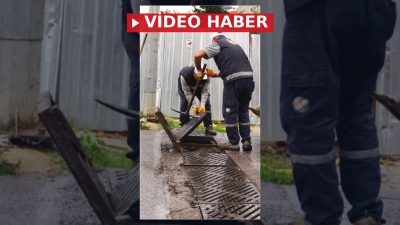 Sultanbeyli Belediyesi, meteoroloji uyarıları sonrasında ilçede mazgal temizliği ve tedbir