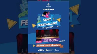Pendik Sahil Meydanı'nda düzenlenecek semt festivalleri kapsamında İBB toplulukları ve