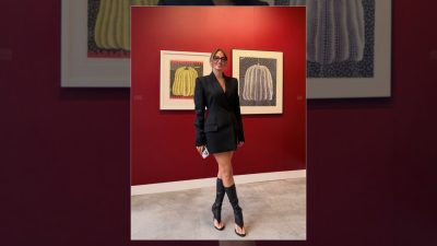 Ünlü oyuncu Seda Bakan, sanat dünyasının buluşma noktası olan Contemporary