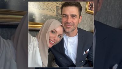 Avustralyalı oyuncu Reshad Strik, eşi Gamze Özçelik ile duygusal bir