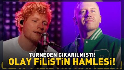 ABD'li rapçi Macklemore, Filistin'e destek açıklamaları nedeniyle Ed Sheeran'ın turnesinden