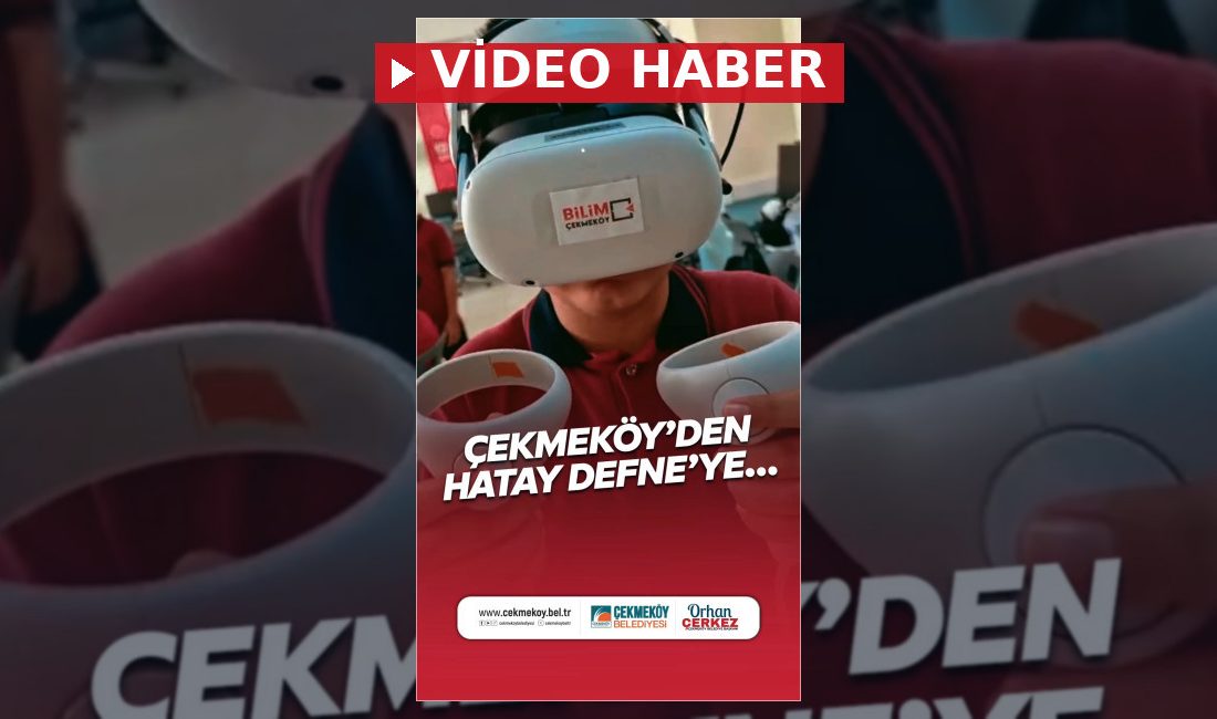 Çekmeköy Belediyesi paylaşımında şu ifadeleri kullandı: “Bilim Çekmeköy’den Hatay’a uzanan