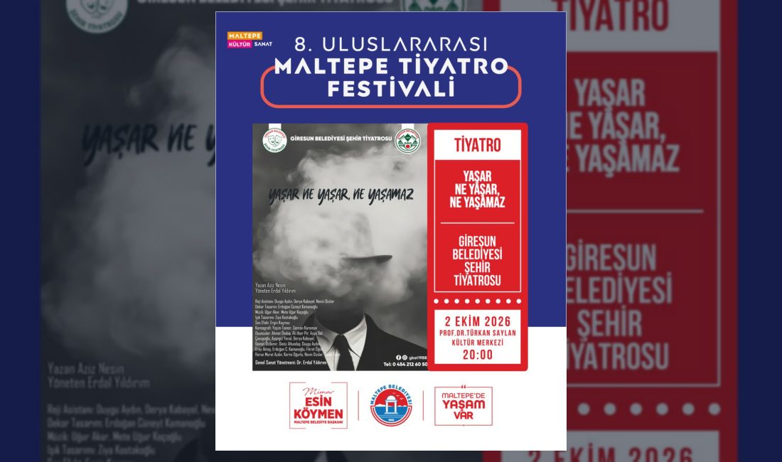Maltepe Belediyesi Aziz Nesin'in Yaşar Ne Yaşar Ne Yaşamaz adlı