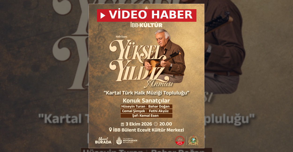 Halk müziği geleneğine iz bırakan usta ozan Yüksel Yıldız, İstanbul'da