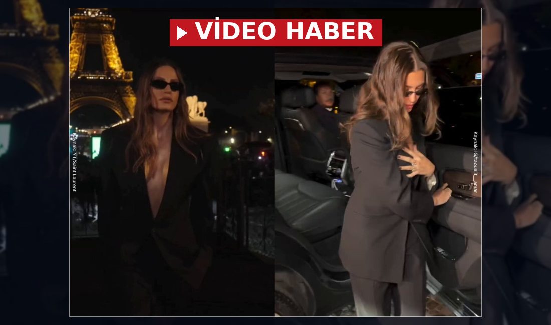 Serenay Sarıkaya ve ünlü model Hailey Bieber, katıldıkları bir markanın