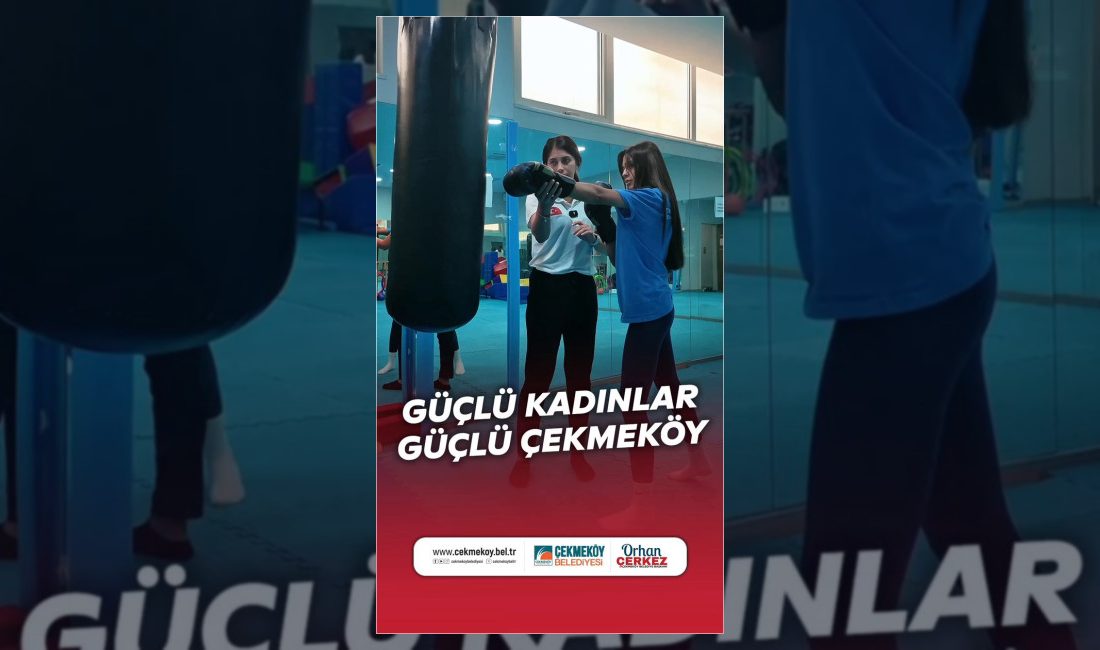 Çekmeköy Belediyesi, Alemdağ Dr. Mimar Kadir Topbaş Spor Kompleksi'nde kadınlara