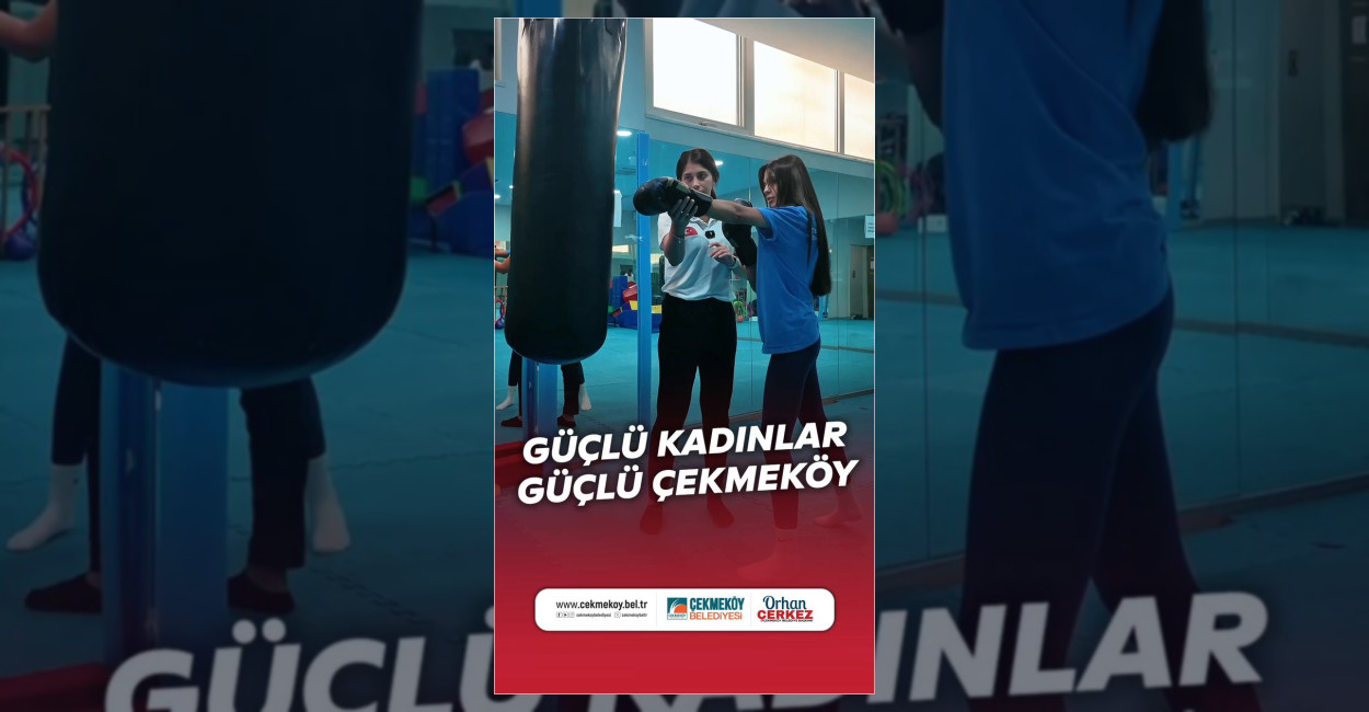 Çekmeköy Belediyesi, Alemdağ Dr. Mimar Kadir Topbaş Spor Kompleksi'nde kadınlara