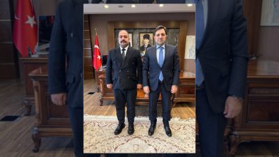 Zeytinburnu Ayhan Şahenk Ortaokulu Müdürü Ali Mehti Salmanlı, Kaymakam Dr.