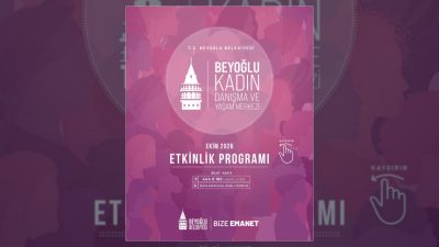 Beyoğlu Belediyesi Kadın Danışma ve Yaşam Merkezi, Ekim ayı boyunca