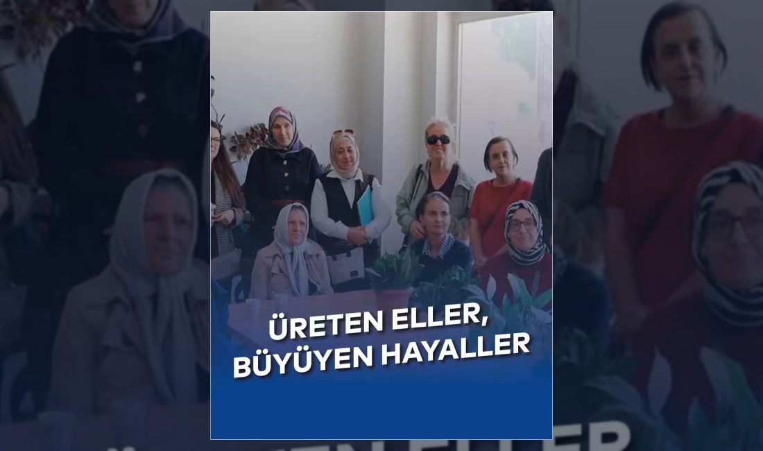 Avcılar Belediyesi tarafından hayata geçirilen Üreten Eller projesi kapsamında, kadın