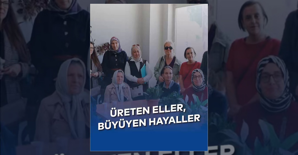Avcılar Belediyesi tarafından hayata geçirilen Üreten Eller projesi kapsamında, kadın
