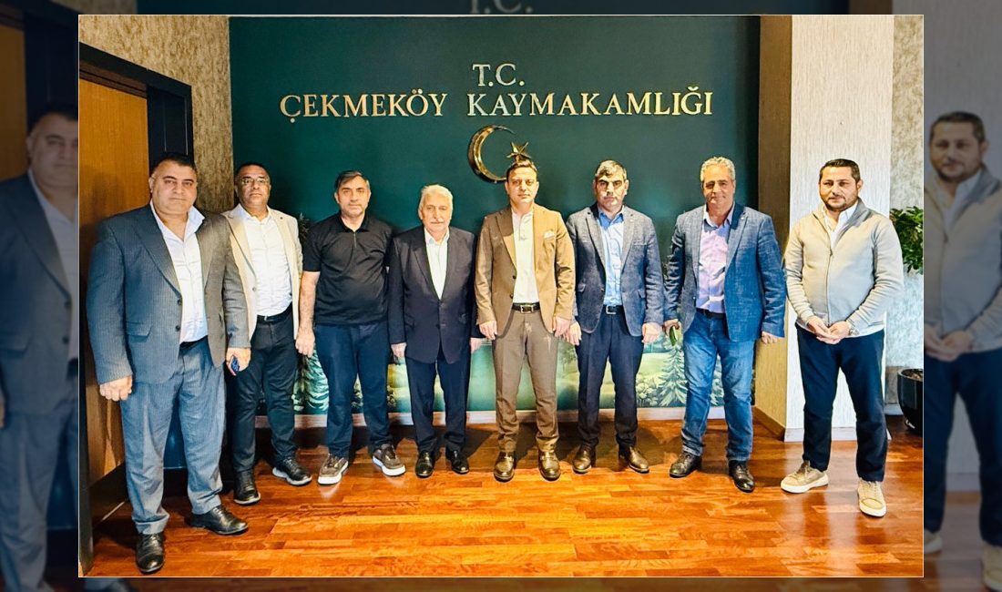 Çekmeköy Kars-Ardahan-Iğdır Kültür ve Dayanışma Derneği yönetimi, İlçe Kaymakamı Ömer