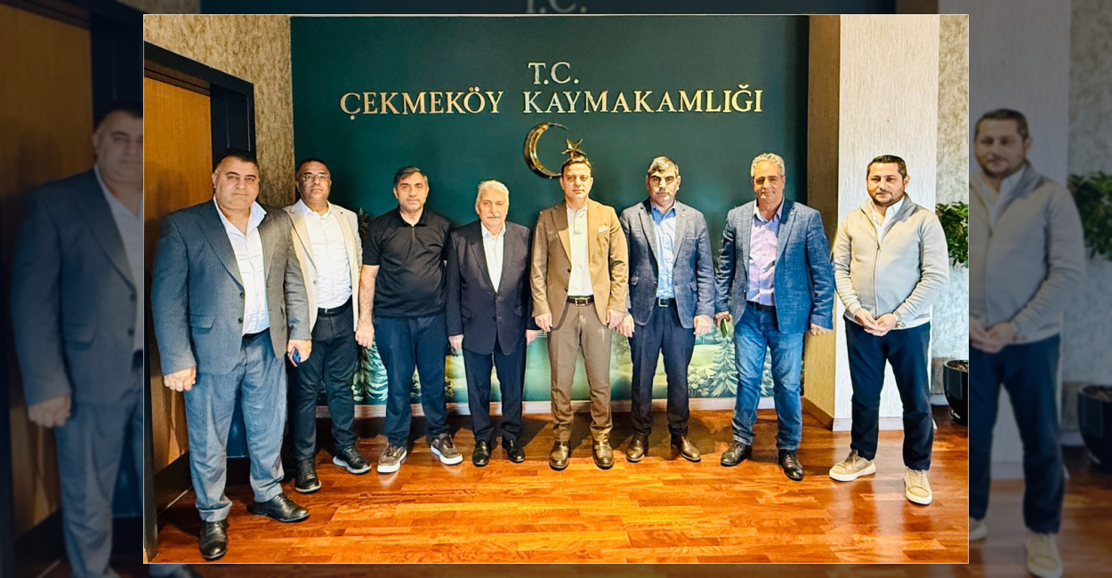 Çekmeköy Kars-Ardahan-Iğdır Kültür ve Dayanışma Derneği yönetimi, İlçe Kaymakamı Ömer